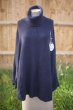 Knitwear ARIANA - ITALIAN ROLL NECK BATWING JUMPER SA9258 - Vera Tucci OriginalsItalian Clothing