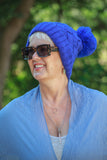 Hat IDA -AW21 NEW WEAVE POM FLEECE LINED POM POM HAT RMD202106-29 - Vera Tucci OriginalsAccessories