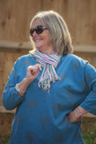 Scarves Charlie wide knit unisex scarf - Vera Tucci OriginalsAccessories 8
