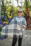 Scarves CLASSIC CHECK SCARF 3 COLS CLRMD202103-36 - Vera Tucci OriginalsAccessories OFF WHITE