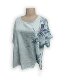 CROP POCKET STYLE 09 KD023 PATTERN 8  ITALIAN COTTON