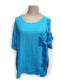 CROP POCKET STYLE 09 KD023 PATTERN 8  ITALIAN COTTON