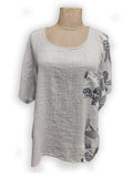CROP POCKET STYLE 09 KD023 PATTERN 8  ITALIAN COTTON