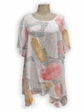 LIVETTE - 7S286 SS22 ABSTRACT PATTERN  ITALIAN COTTON