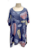 LIVETTE - 7S286 SS22 ABSTRACT PATTERN  ITALIAN COTTON