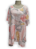 LIVETTE - 7S286 SS22 ABSTRACT PATTERN  ITALIAN COTTON