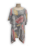LIVETTE - 7S286 SS22 ABSTRACT PATTERN  ITALIAN COTTON