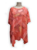 LIVETTE - 7S286 SS22 ABSTRACT PATTERN  ITALIAN COTTON