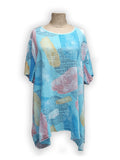 LIVETTE - 7S286 SS22 ABSTRACT PATTERN  ITALIAN COTTON