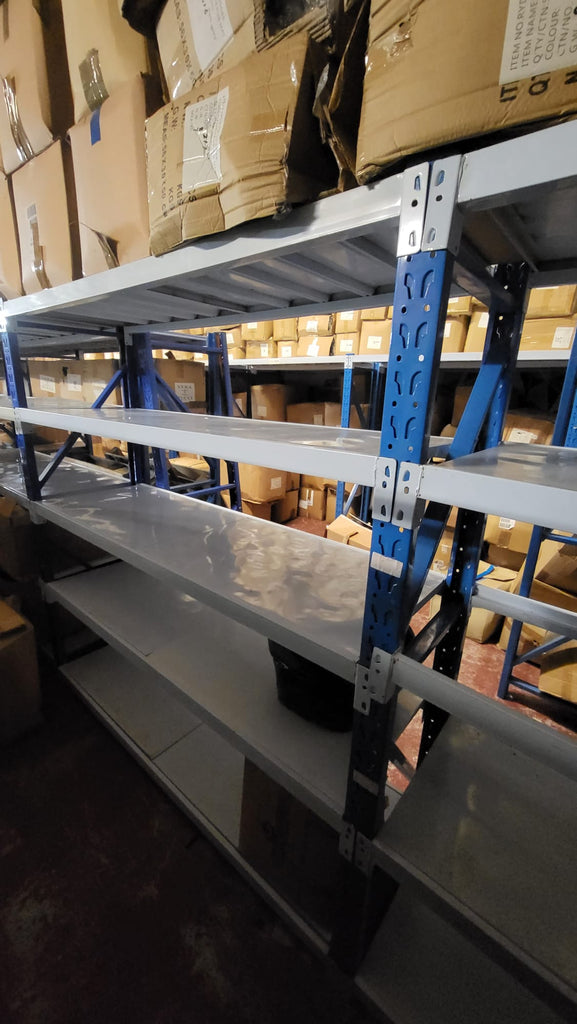 BRAND NEW BOLTLESS RACKING UNITS 2M Sections SOLD OUT