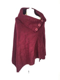Poncho KATH - Italian Boiled Wool Poncho - Vera Tucci OriginalsBoiled Wool Clothing