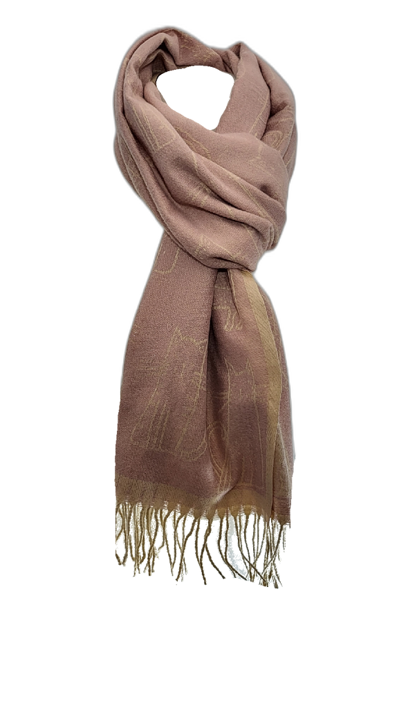 RMD2305-20 VERA TUCCI SCARF NEW FOR AW23!
