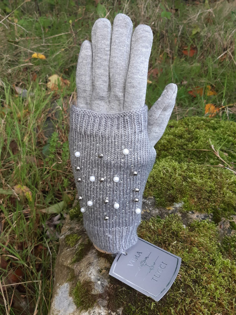 Gloves Syrena Pearl Multi Mitten 2 in 1 Glove - G23 - Vera Tucci OriginalsAccessories