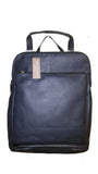 Leather Bag Layla Backpack - Vera Tucci OriginalsBags NAVY