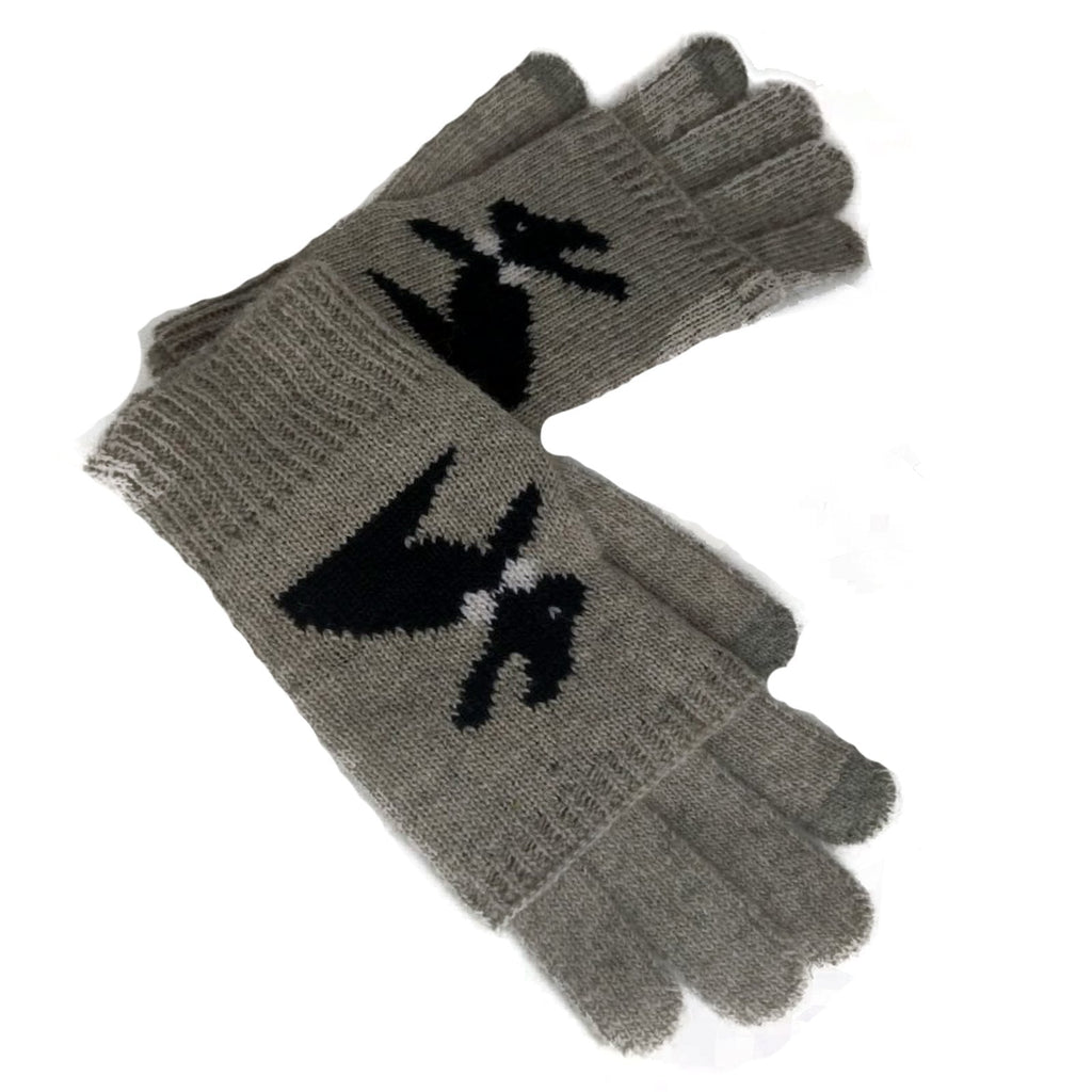 Gloves ENID -G12 BUNNY GLOVE 2 in 1 Mittens - Vera Tucci OriginalsAccessories GRY/NAVY