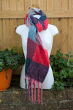VANDA - SOFT AND COSY WARM CHECK SCARF 15 COLS SC22C 11