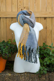 VANDA - SOFT AND COSY WARM CHECK SCARF 15 COLS SC22C 11